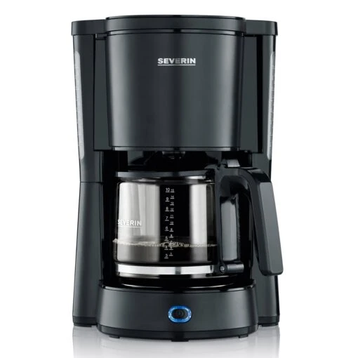 Severin Koffiezetapparaat 1000W Mat Zwart KA 9554 -Koffie Korting Winkel 101 9554