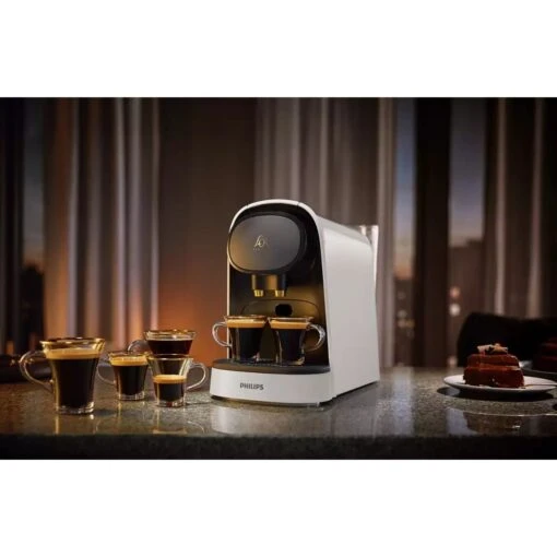 Philips Koffiezetapparaat LM8012/00 L'OR BaristaSilky White -Koffie Korting Winkel 212 1935 2 1