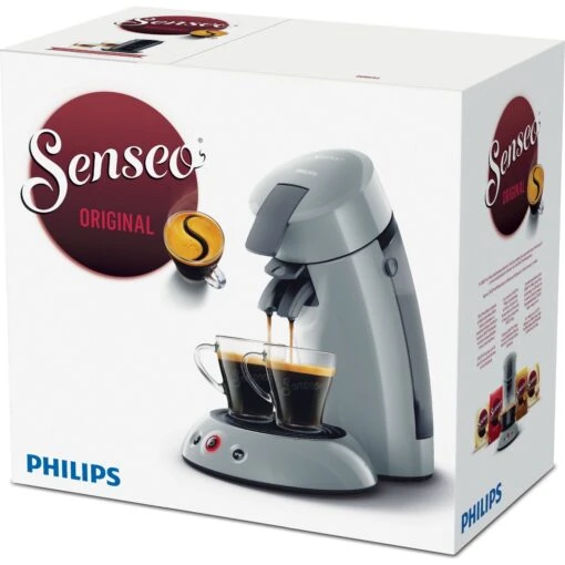 Philips Senseo Koffiepadapparaat HD6553/70 Original Zilvergrijs -Koffie Korting Winkel 212 2646 4 1