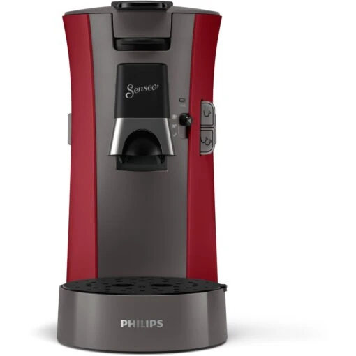 Philips Senseo Koffiepadapparaat CSA230/90 Select Rood/grijs -Koffie Korting Winkel 212 2918 3 1