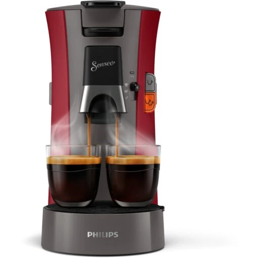 Philips Senseo Koffiepadapparaat CSA230/90 Select Rood/grijs -Koffie Korting Winkel 212 2918 4 1