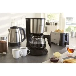 Philips Koffiezetapparaat HD7462/20 Daily Zwart/zilver -Koffie Korting Winkel 212 3996 7 1