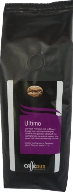 Proefpakket Koffiebonen - Caffè Duo - 5 X 250 Gram - Inclusief 100% Arabica Melanges -Koffie Korting Winkel 457x1200