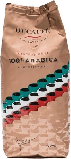 O'ccaffè - Premium Italiaanse Koffiebonen | Professional | Proefpakket XXL | 5 X 1kg | Barista Kwaliteit -Koffie Korting Winkel 537x1200