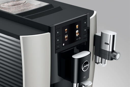 JURA E8 Platina (EC) (2023) Met €78 Gratis Koffie én 2+1 Jaar Extra Garantie -Koffie Korting Winkel JURA e8 ec platina koffiemachine display 6ec8d2d8 b8a9 4e1d 9bc5 d6f9f6f8c246