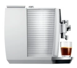 JURA J8 Twin Diamond White (EA) Met €78 Gratis Koffie En Glazen Melkhouder En 2+1 Jaar Extra Garantie -Koffie Korting Winkel Jura J8 Twin Diamond White waterreservoir