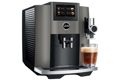 JURA S8 Dark Inox (EB) Met €78 Gratis Koffie En 2+1 Jaar Extra Garantie -Koffie Korting Winkel Jura S8 EB Dark