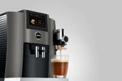 JURA S8 Dark Inox (EB) Met €78 Gratis Koffie En 2+1 Jaar Extra Garantie -Koffie Korting Winkel Jura S8 EB Dark Inox sweet foam function