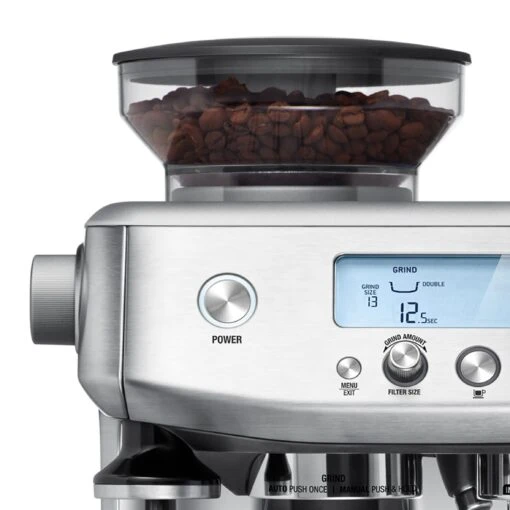 Sage Barista Pro Black Truffle Met €35,5 Gratis Koffie -Koffie Korting Winkel Sage Barista Pro koffiemachine halfautomaat bonenreservoir 660637d0 a7d7 40bd 9475 ef15cf580feb