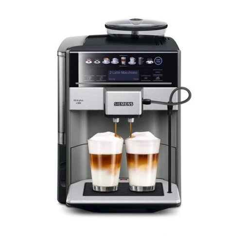 Siemens EQ.6 Plus S500 - Morning Haze - TE655203RW Met €49 Gratis Koffie -Koffie Korting Winkel Siemens EQ6 plus s500 koffiemachine TE655203RW