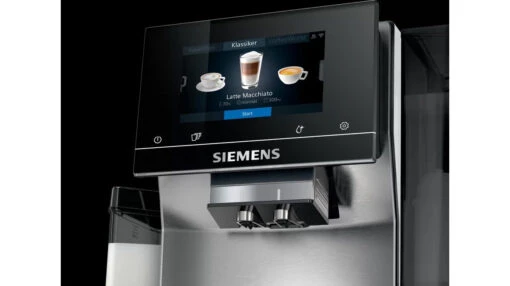 Siemens EQ.700 Integral - Stainless Steel White - TQ705R03 Met €49 Gratis Koffie -Koffie Korting Winkel Siemens EQ700 integral TQ705R03 touchscreen