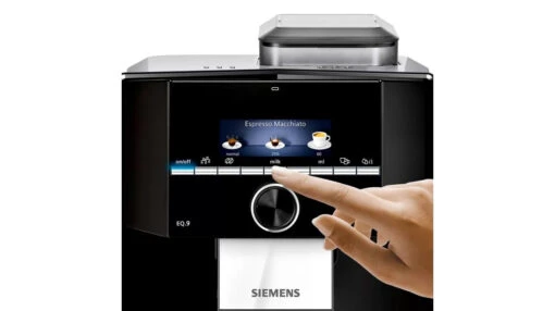 Siemens EQ.9 Plus S300 - Zwart - TI923309RW Met €49 Gratis Koffie -Koffie Korting Winkel Siemens EQ9 s300 TI923309RW display