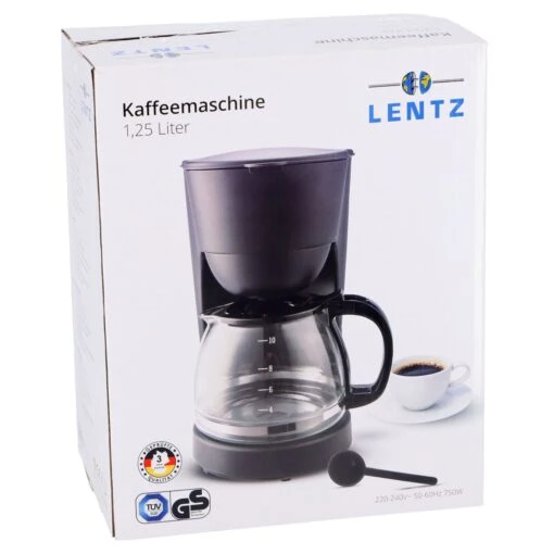 Koffiezetapparaat 1,25L Zwart 750W -Koffie Korting Winkel bb7a545f64dcbc170ce5ff023bb39618