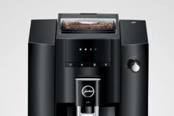 JURA E4 Piano Black (EA) Met €54 Gratis Koffie én 2+1 Jaar Extra Garantie -Koffie Korting Winkel jura e4 koffiemachine ambiance front