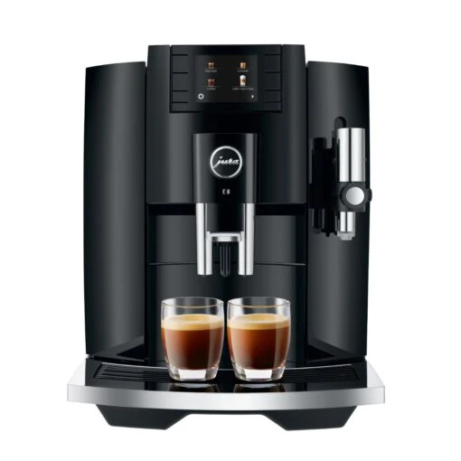 JURA E8 Piano Black (EB) Met €54 Gratis Koffie én 2+1 Jaar Extra Garantie -Koffie Korting Winkel jura e8 eb koffiemachine fda2e100 b436 4be9 8364 8927089511be