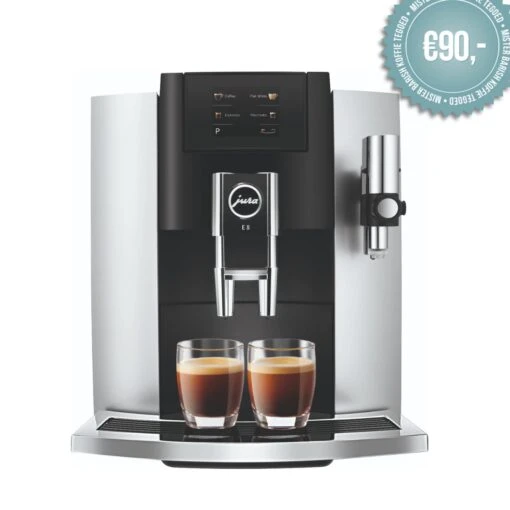 JURA E8 Platin Touch (EA) Met €49 Gratis Koffie -Koffie Korting Winkel jura e8 platin touch koffiemachine koffie tegoed 90 rb cd2f5832 3058 4f06 852b 469d680ba70b