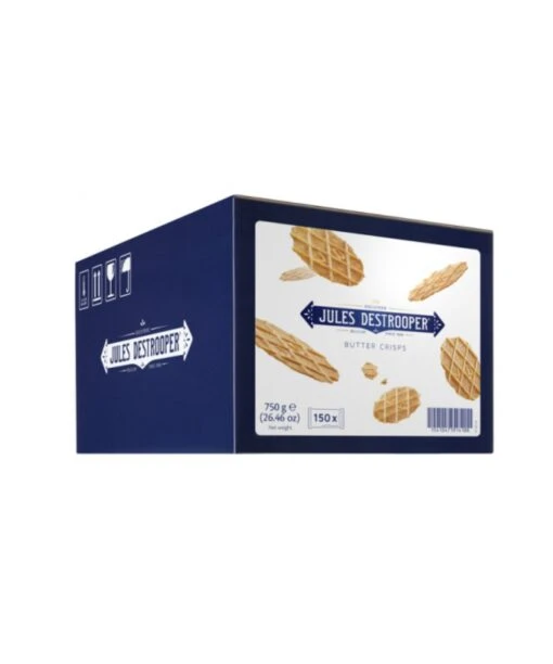 Koekjes - Jules Destrooper - Natuurboterwafels - 150 Stuks -Koffie Korting Winkel koekjes jules destrooper natuurboterwafels 150 stuks front 6a5f68c0 e25c 48a7 8a81 46625d7c75c5