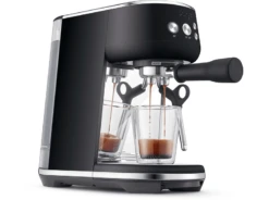 Koffie Korting Winkel -Koffie Korting Winkel sage bambino truffle black espresso machine zijkant