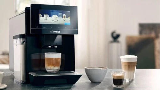 Siemens EQ.900 - Zwart - TQ903R09 Met €49 Gratis Koffie -Koffie Korting Winkel siemens eq900 TQ903R09 koffiemachine cappuccino scaled