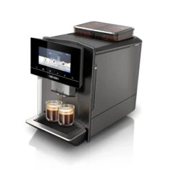 Siemens EQ.900 Dual Bean - Dark Inox - TQ907R05 Met €49 Gratis Koffie -Koffie Korting Winkel siemens eq900 TQ907R05 koffiemachine zijkant waterreservoir